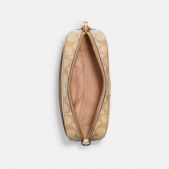 NWT Coach Outlet Jamie Camera Bag In Blocked Signature Canvas - Picture 4 of 6